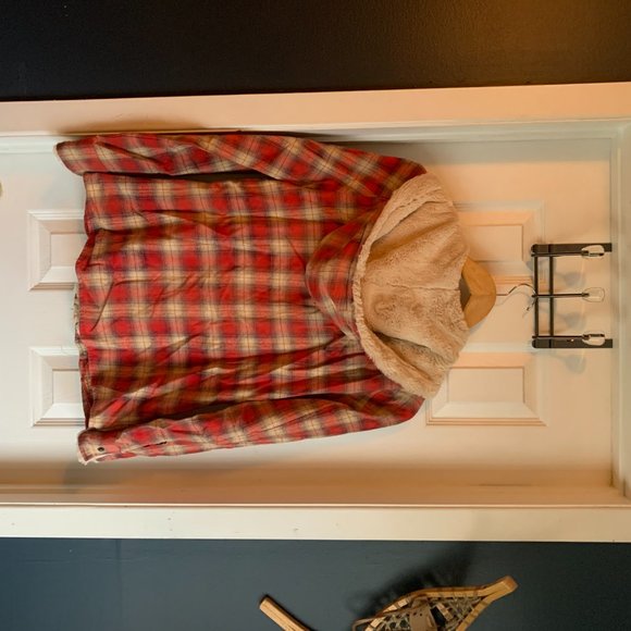 White Crow Plaid Button Up - Picture 4 of 5